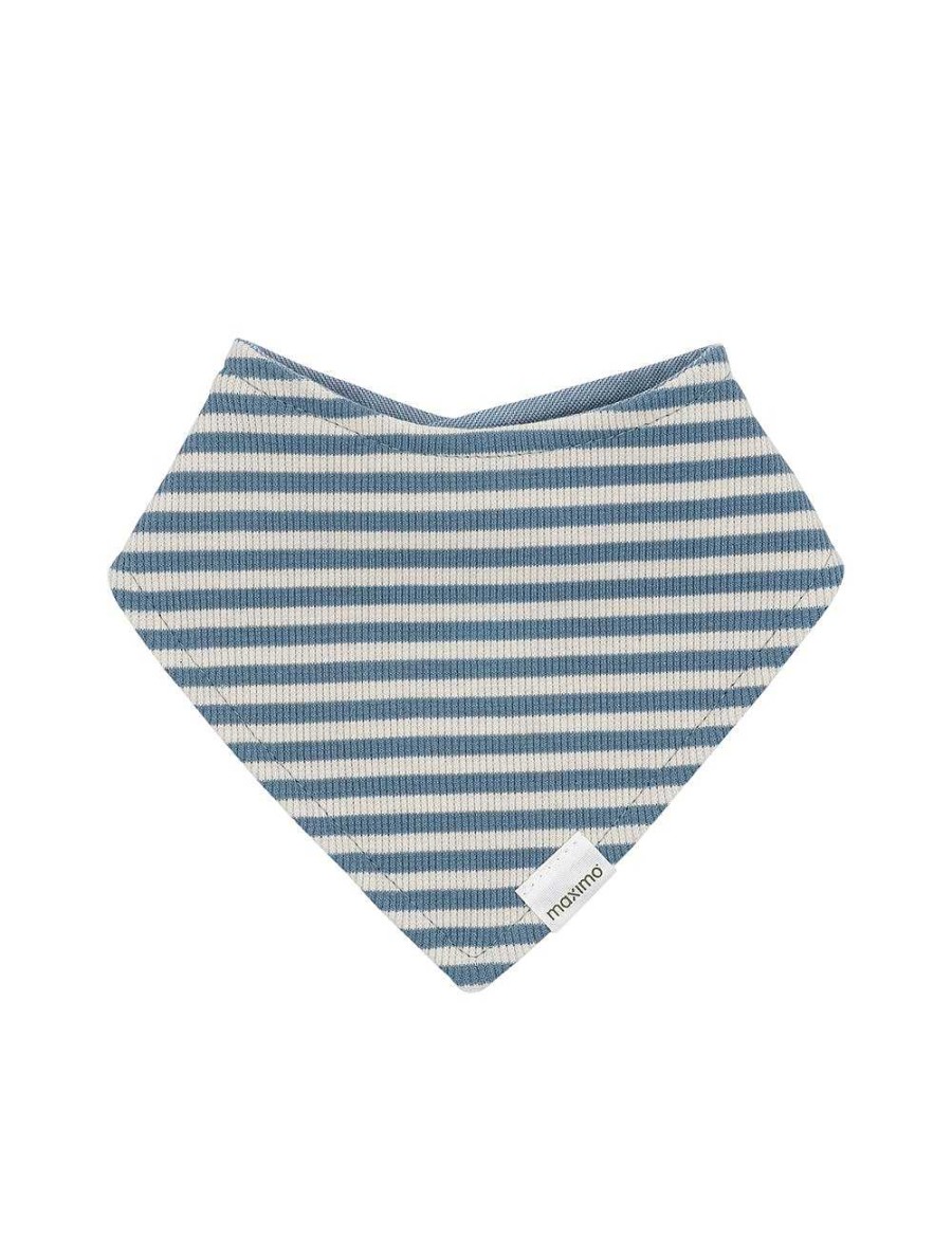 Bambino maximo | Ottiene Newborn-Tuch, Feinrippjersey, Ringel, Druckknopf