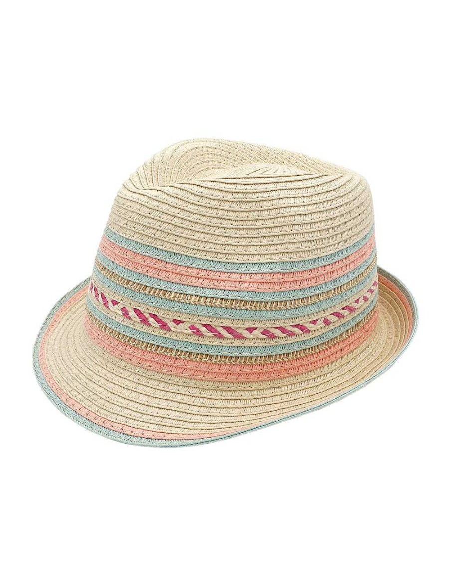 Bambini maximo | Trilby Per Bambina Bianco Sabbia/Multicolore