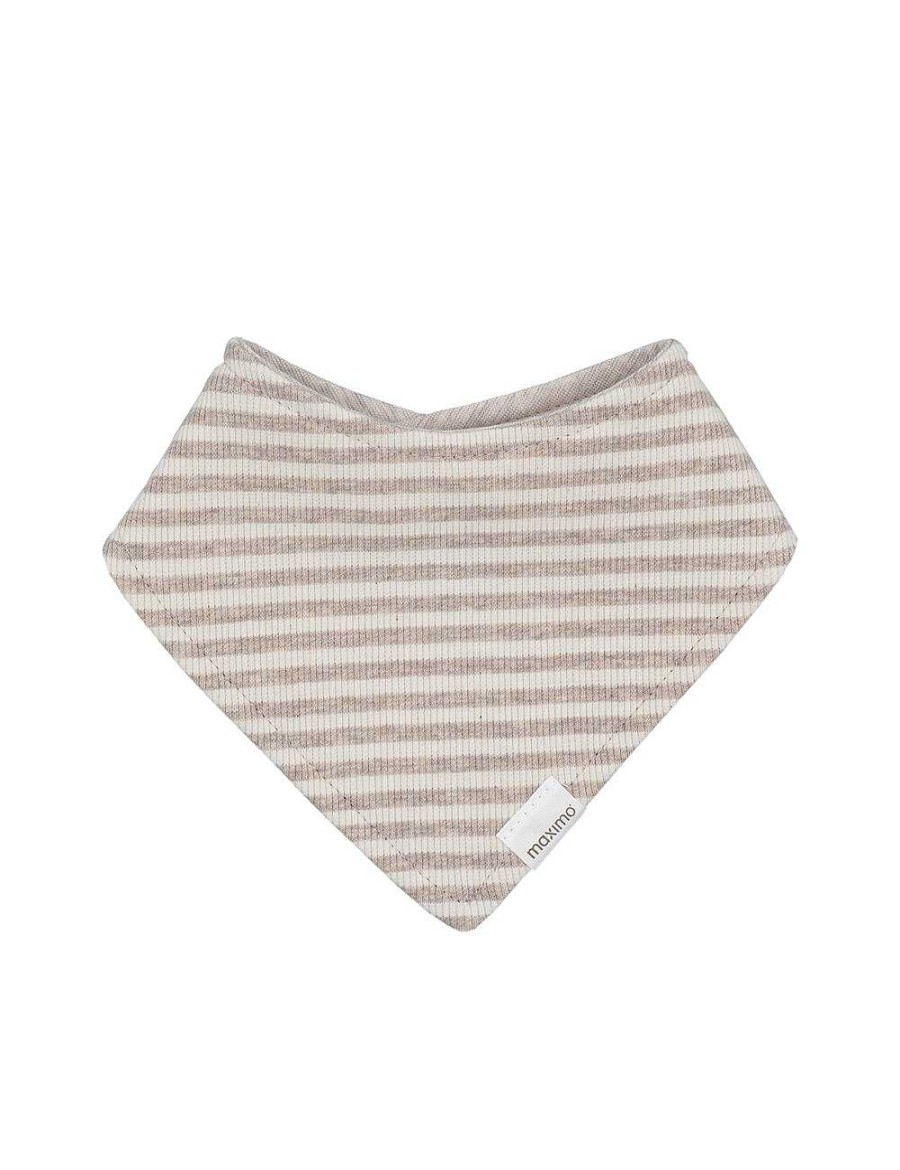 Bambino maximo | Ottiene Newborn-Tuch, Feinrippjersey, Ringel, Druckknopf