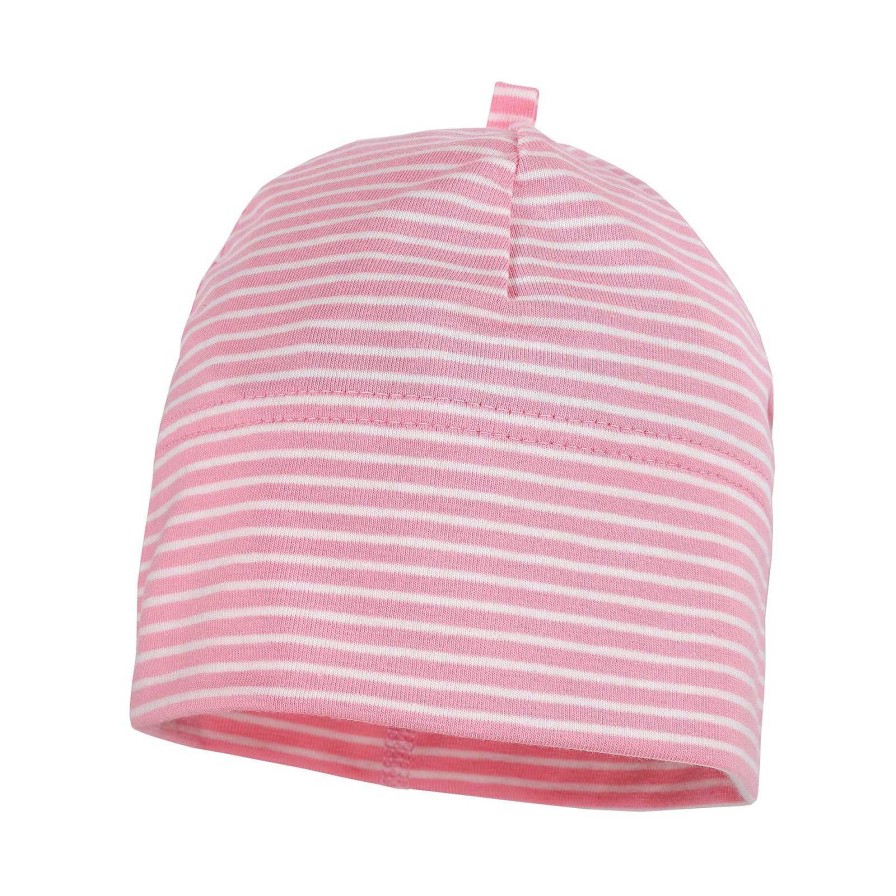 Bambino maximo | Gots Baby-Beanie, Ringeljersey Uv 50